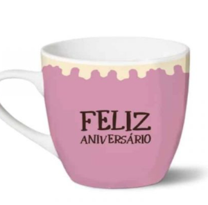 Caneca Nici Feliz Aniversario