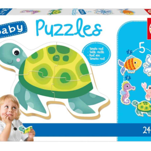Puzzles Para Bebés Animais Marinhos - Educa