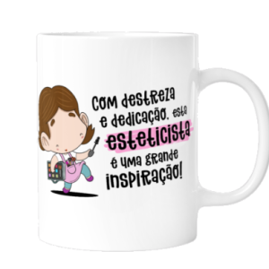 Caneca Malasana: " Com Destreza E Dedicação, Esta Esteticista É Uma Grande Inspiração"