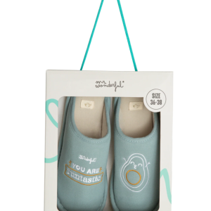 Pantufas Mr. Wonderful 36-38 Abacate - You are fantastic