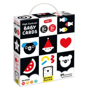 Cartas De Alto Contraste - Banana Panda